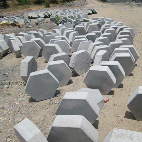 Hexagonal Tiles - Concrete, Variable Dimensions, Gray, 30 MPa | Durable, Strong, Interlocking, Aesthetic, Versatile, Easy Install