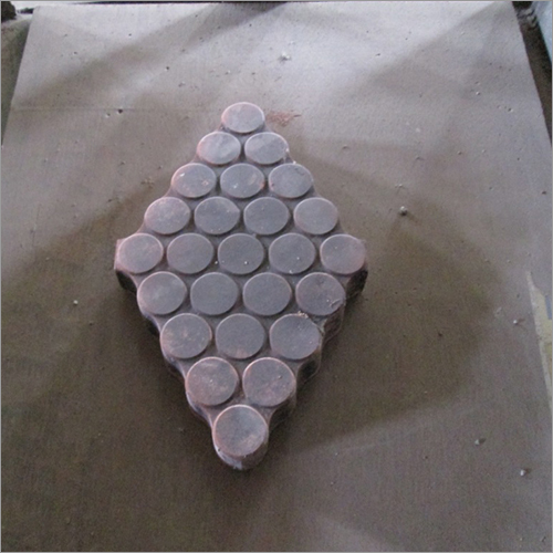 Barfi Paver Block 40mm - Concrete 40mm Thick Gray | Durable Textured Finish Weather Resistant Diamond Shape