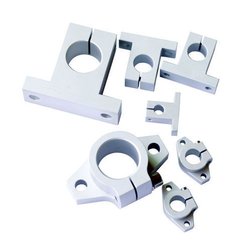 Shaft End Support Bearings - Aluminum Shaft Diameter 8mm - 60mm | Lightweight Design Customizable Size Strong Bolt Clamping Mechanism