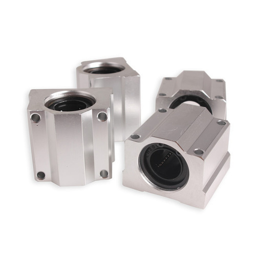 SC--SC-L UU Series Linear Slide Bearing with Aluminium Block - Bore Size 10mm to 50mm | Dual Ball-Conforming Tracks, Corrosion Proof, Self-Aligning