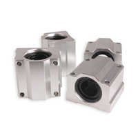 Sc--sc-l Uu Series Linear Slide Bearing With Aluminium Block - Bore Size 10mm To 50mm | Dual Ball-conforming Tracks, Corrosion Proof, Self-aligning