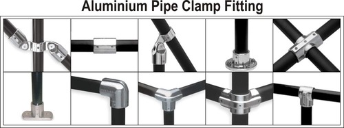 Aluminium Pipe Clamp Fittings