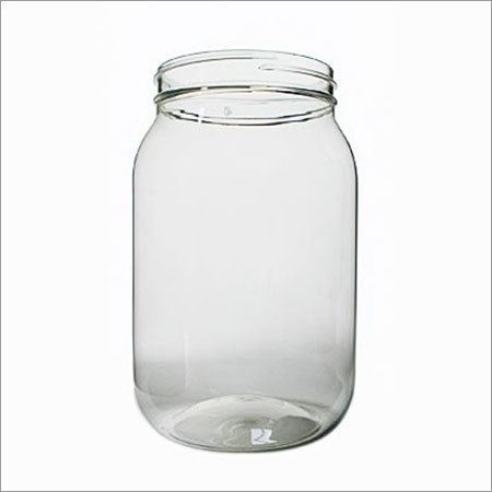 Plastic Jar 2.5 Litre - Glass, 120-150mm Diameter, 150-200mm Height, Clear, Wide Mouth, Screw Lid, Reusable