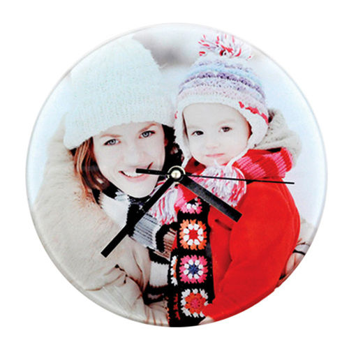 VBL-27 Sublimation Round Glass Photo Frame