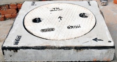 FRC Square Frame Round Cover
