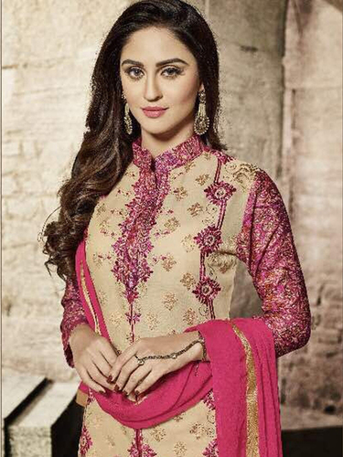 Indian Cotton Embroidery Suit