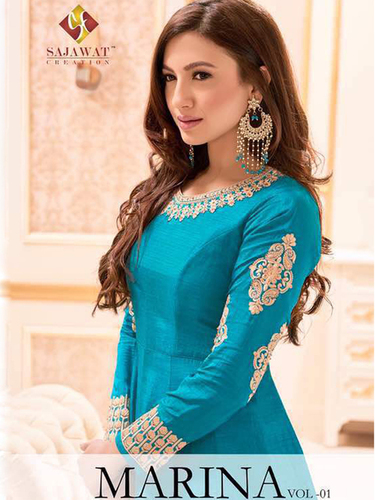 Marina Vol-1 Sajawat Creation Decoration Material: Laces