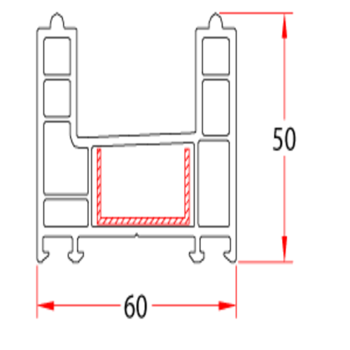 Two Track Sliding Frame