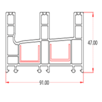 Sliding Frame 3 Track