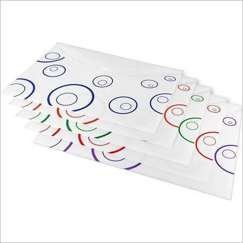 CIRCLE DESIGN CLEAR BAG