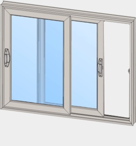 Aluminium window