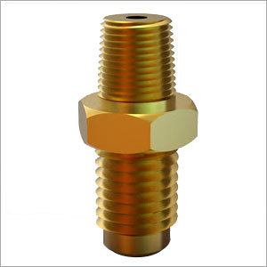 Brass Nipple With Tapper Threading