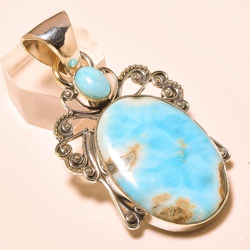 CARIBBEAN LARIMAR VINTAGE STYLE