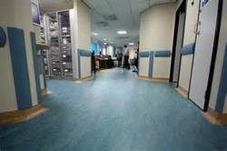 Green Hospital Flooring