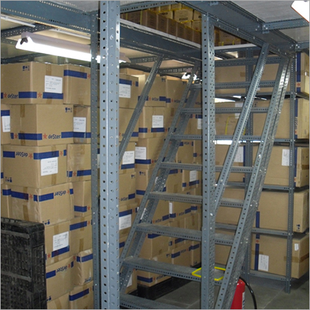 Staircase Leading To Mezzanine Capacity: 200 -400 Kgs Udl Per Sqmeter Cubic Meter (M3)