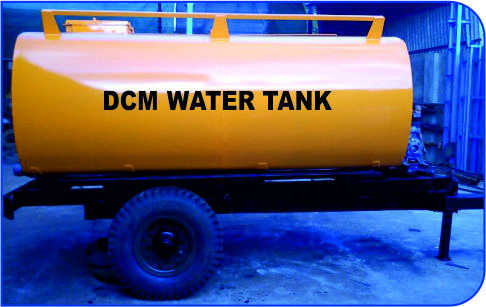Water Tank - Iron Material Yellow Color 500-10000 Kg/hr Capacity | Round Shape 500-10000 Kilograms Weight