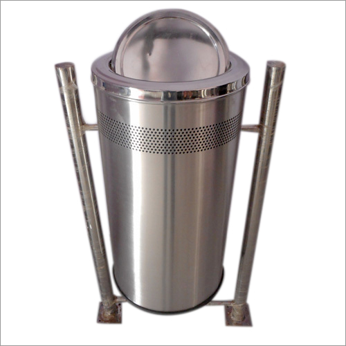 SS Dustbins with Swing