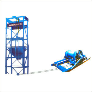 Builder Hoist With Winch Machine