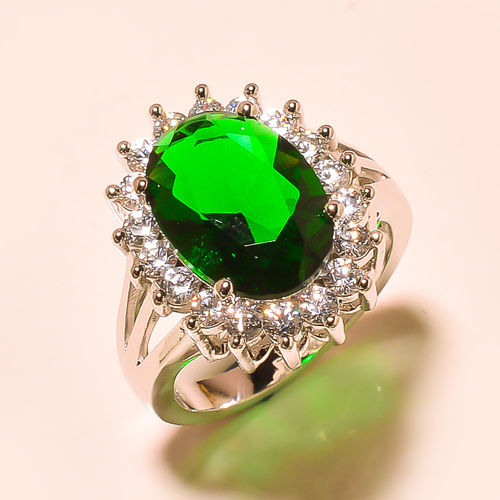 PERIDOT , WHITE TOPAZ