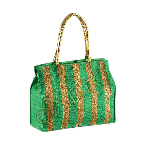 Designer Jute Handbag
