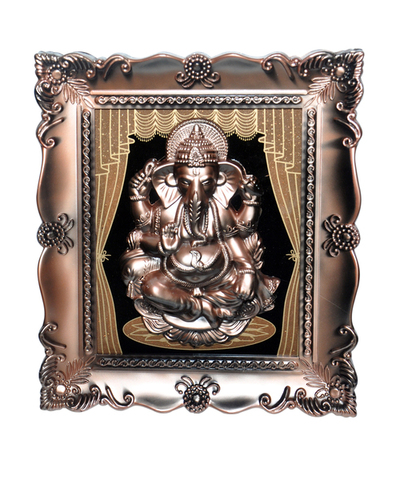 Corbon God Ganesha Wall Frame
