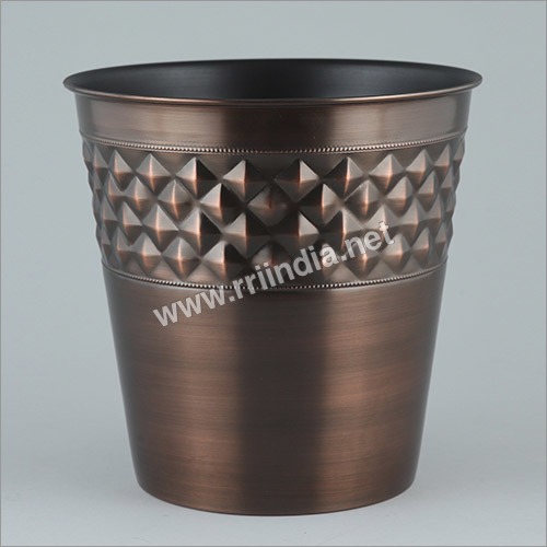 Metal Litter Bins Size: Diameter 9 Inches