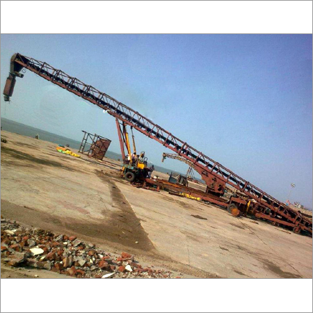 Barge Loading Stacker Conveyor