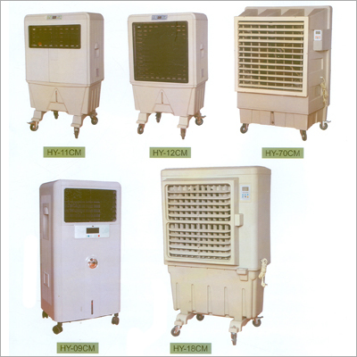 Portable Air Cooler - Plastic, 24x24x36 inches | 5 Gallon Water Tank, 1000 CFM Airflow, Energy Efficient, Adjustable Speed, Quiet Operation, Easy Setup