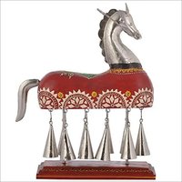 Wooden & Iron Horse with Bell