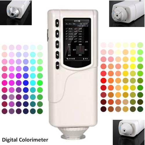 Digital Colorimeter - Compact Design, High Accuracy Sensor, User-Friendly Interface, Quick Calibration