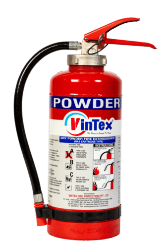 Red Water Co2 Cartridge Type Fire Extinguisher