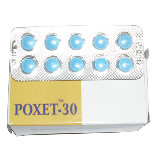 Poxet Tablets - Light Blue 30mg, Oral Tablet | Dapoxetine, Delayed Ejaculation, Serotonin Inhibitor, Improved Control