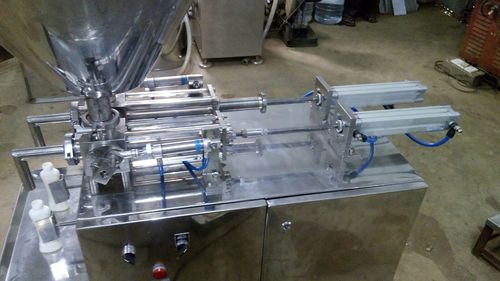 Double Head Piston Filling Machine