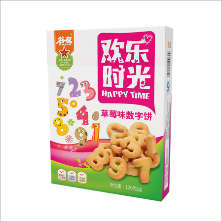 Number Shaped Biscuits