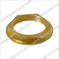 Heavy Brass Check Nuts - 1 X 1/2 Inch | Durable, Easy To Fit, Natural Brass Finish