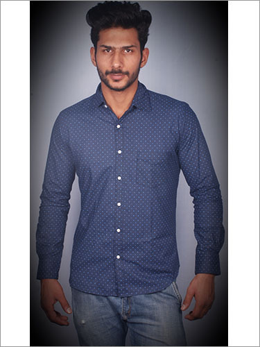 Casual Shirt Slim Fit 100 Cotton