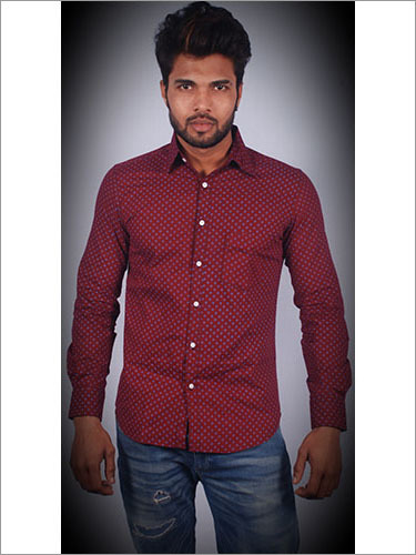 Casual Shirt Slim Fit 100 Cotton