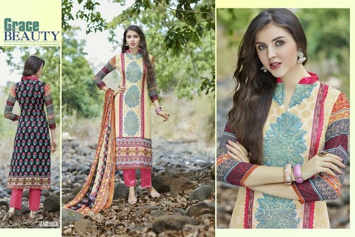Mahezabeen -2 Georgette Digital Print Suit - Georgette Top 3.20m, Santoon Bottom 4.5m, Japan Viscose Dupatta 2.25m | Stylish Design, Comfortable Fit, Elegant Look