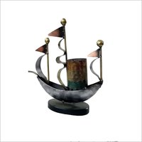 Iron Ship Pen Stand