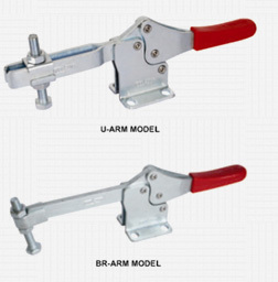 HOLD DOWN TOGGLE CLAMP - HORIZONTAL HANDLE - LONG TYPE