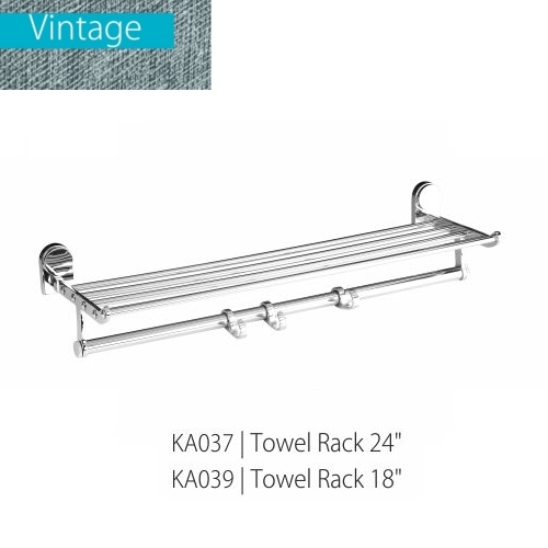 Brass Multi Towel Rack