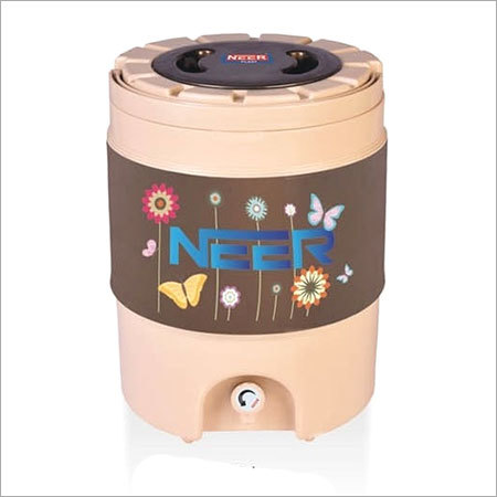 Golden Plastic Water Jug