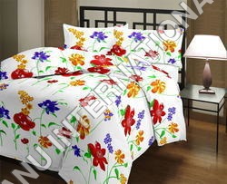 Blue Printed Quilt