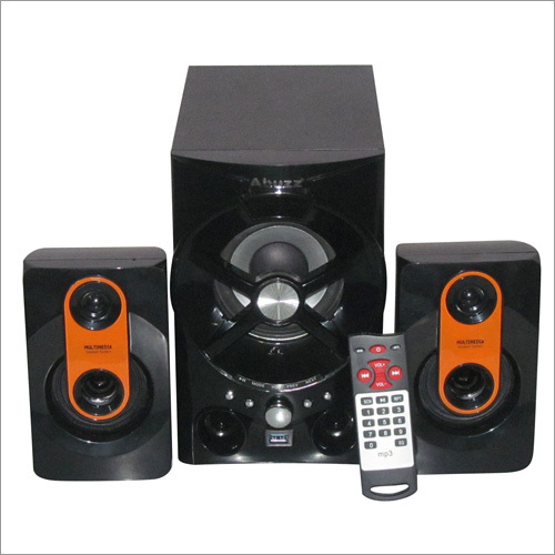 Home Theater System - Plastic Build, 2.1 Channels, Remote Control | Black Color, HDD Player, USB Port Included