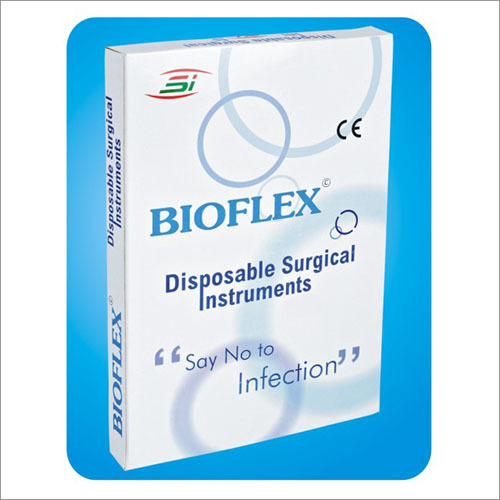 Bioflex Disposable Surgical Instruments - Superior Grade Raw Materials, Compact Size , Anti-Corrosive Finish, Easy Handling, Fine Quality