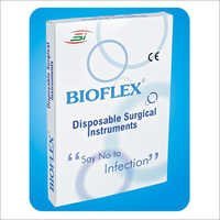 Bioflex Disposable Surgical Instruments - Superior Grade Raw Materials, Compact Size , Anti-corrosive Finish, Easy Handling, Fine Quality