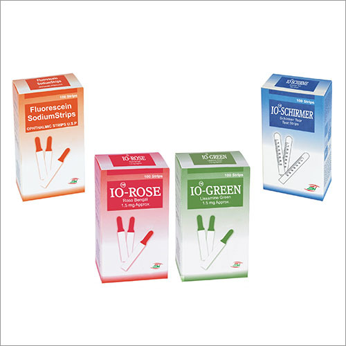 Ophthalmic Diagnostic Strips