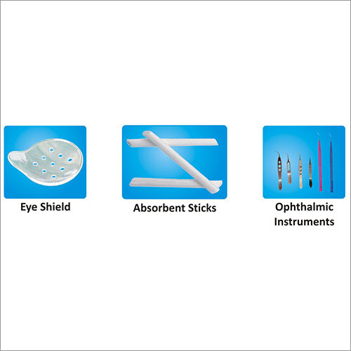 Ophthalmic Eye Shield - Absorbent Fabric, High Durability | Precise Dimension Accuracy, Safe Usage, Quality Checked Materials