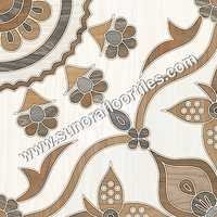 Cream 400x400 Glossy Floor Tiles