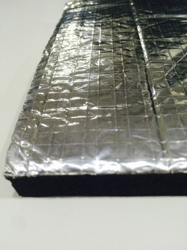 Nitrile Rubber Sheet - With Aluminum Foil, Durable Thermal Insulation Support for Infrastructure Development